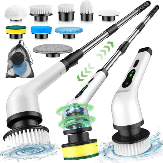 9 in 1 Electric Spin Scrubber